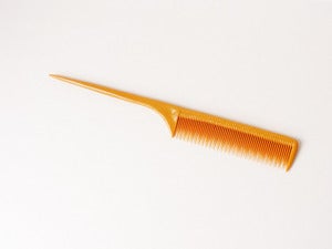 Image of Long Orange Plastic Comb