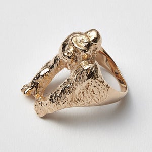 Image of  ♦ Pre-Order ♦ Gorilla ring Pink Gold 