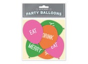 Image of Eat, Drink, Be Merry Balloons