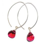 Image of Swarovski Drop Earrings