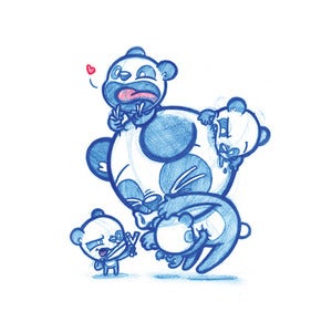 Image of Tiny Terrors A5 Print! *FREE SHIPPING!*
