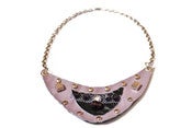 Image of Lilac Half Moon Necklace