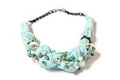 Image of Mint Lace Necklace