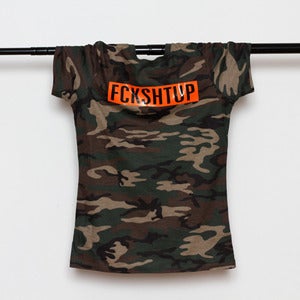 Image of Girls Tuff Camo Tee