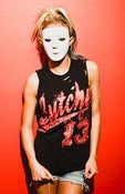 Image of CUSTOM "Destroyed" GIRLS Jersey MUSCLE TANK TOP