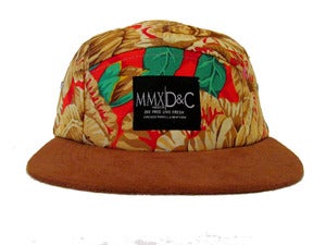 Image of 5 PANEL HAT + ROSE GOLD MBDCR|D&C  