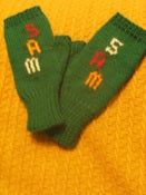 Image of Personalised Fingerless gloves