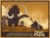 Image of Quest for Fire - Screen Printed Poster