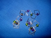Image of Stitch Markers - Mardi Gras