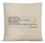 Image of Quote pillows - moon