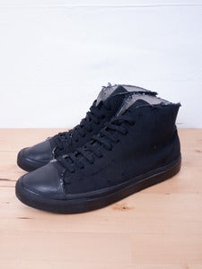 Image of Martin Margiela - Classic Black Hi-Top Sneakers