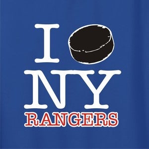Image of I Puck NY Rangers shirt