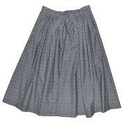 Image of Ink Dobby Chambray Erin Skirt