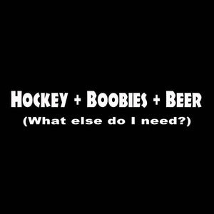 Image of Hockey Boobies Beer shirt