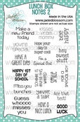 Image of Lunch Box Notes 2 (4x6) ~ Peachy