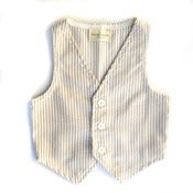 Image of Seersucker Kaki Vest