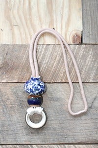 Image of Object & Totem  Doorknocker Necklace Sunset Chrome 