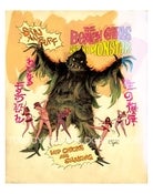 Image of The Beach Girls & The Monster print by Toby Cypress