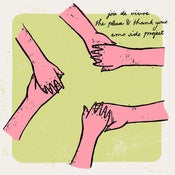 Image of Joie de Vivre / The Please & Thank Yous / Emo Side Project Split 7"