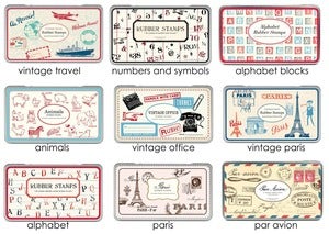 Image of Cavallini Stamp Sets
