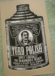 Image of Turd Polish Poster by Saturday Manufacturing
