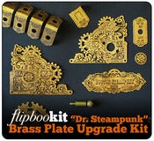 Image of Dr. Steampunk - Brass Plate Upgrade Kit 
