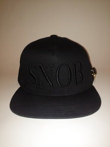 Image of SNOB SNAPBACK BLACKED OUT