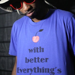 Image of "Everything's Better" T-Shirt (royal blue)