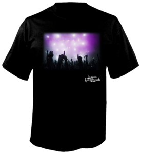 Image of LG Party T-Shirt Black/Purple