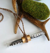 Image of Capsule Necklace - gold