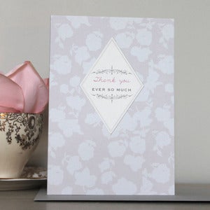 Image of Bijou Blossom - Thank You Card