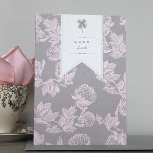 Image of Bijou Blossom - Good Luck Card