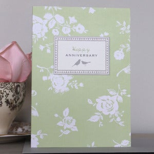 Image of Bijou Blossom - Happy Anniversary Card