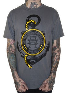 Image of ANCHORS AWEIGH RECORDS "2013" t shirt