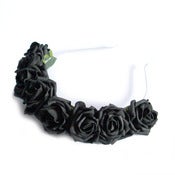 Image of Lotta Rosie Headband - Ebony Black