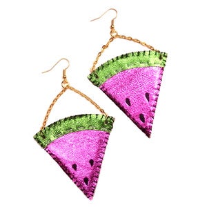 Image of Juicy Watermelon Earrings