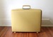 Image of Vintage Samsonite. Yellow Luggage.
