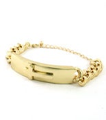 Image of Rhianna ID Bracelet with Cross