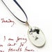 Image of Virginia Woolf Ribbon Necklace