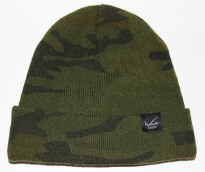 Image of Easy Script Beanie in Camo