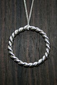 Image of Rope Circle Necklace