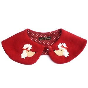 Image of Parisian Poodle Peter Pan Collar