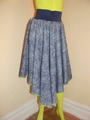 Image of Looks like denim circle skirt