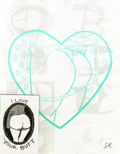 Image of "I Love Your Butt" zine