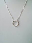 Image of circle necklace