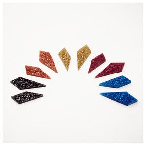 Image of Shard Studs - Glitter