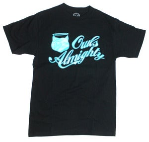Image of Original Script in Black/Teal