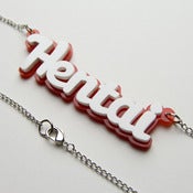 Image of Hentai jewelry laser cut acrylic