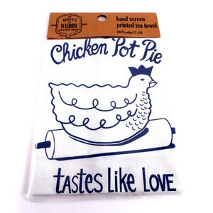 Image of Chicken Pot Pie Tea Towel