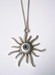 Image of Evil Eye Sun Necklace.